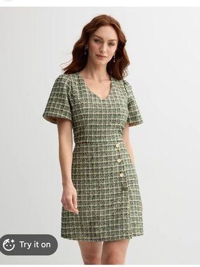 Draper James Tweed mini Dress
